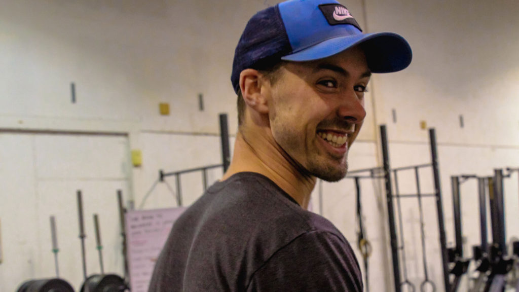 crossfit coach smiling
